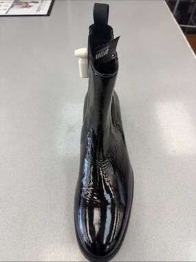 Tom Ford Black Patent Chelsea Boot